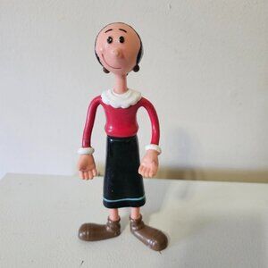 Vintage 1993 Olive Oyl Bendy  Poseable Figure